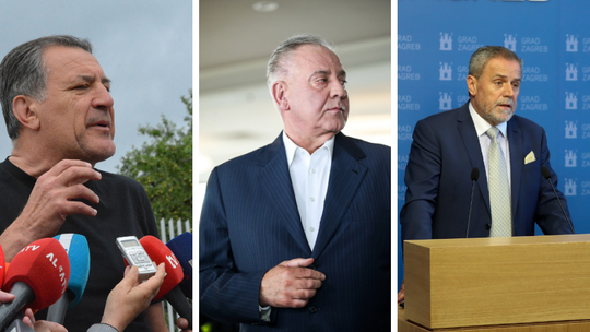 Zdravko Mamić, Ivo Sanader, Milan Bandić