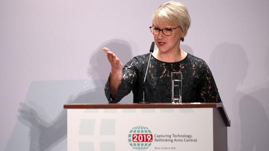 Margot Wallström, švedska ministrica vanjskih poslova