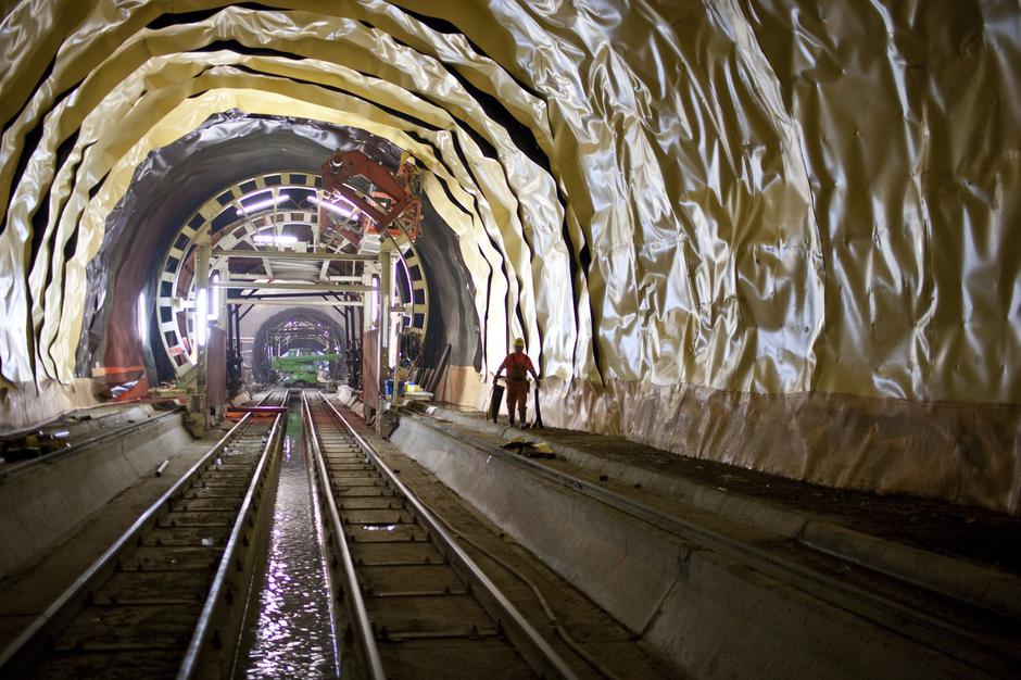 tunel, stavba, stavební práce | Author: 