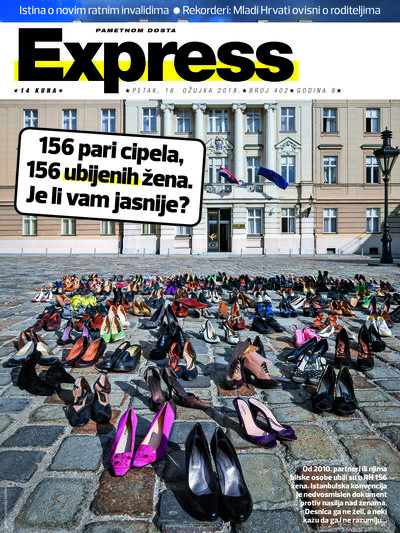 156 pari cipela, 156 ubijenih žena. Je li vam jasnije?