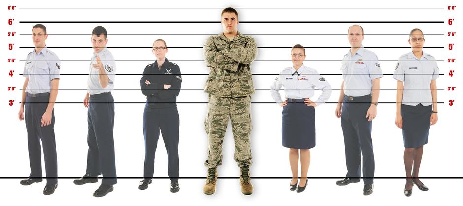 Visoke i niske osobe | Author: U.S. Air Force/Staff Sgt. Brian J. Valencia