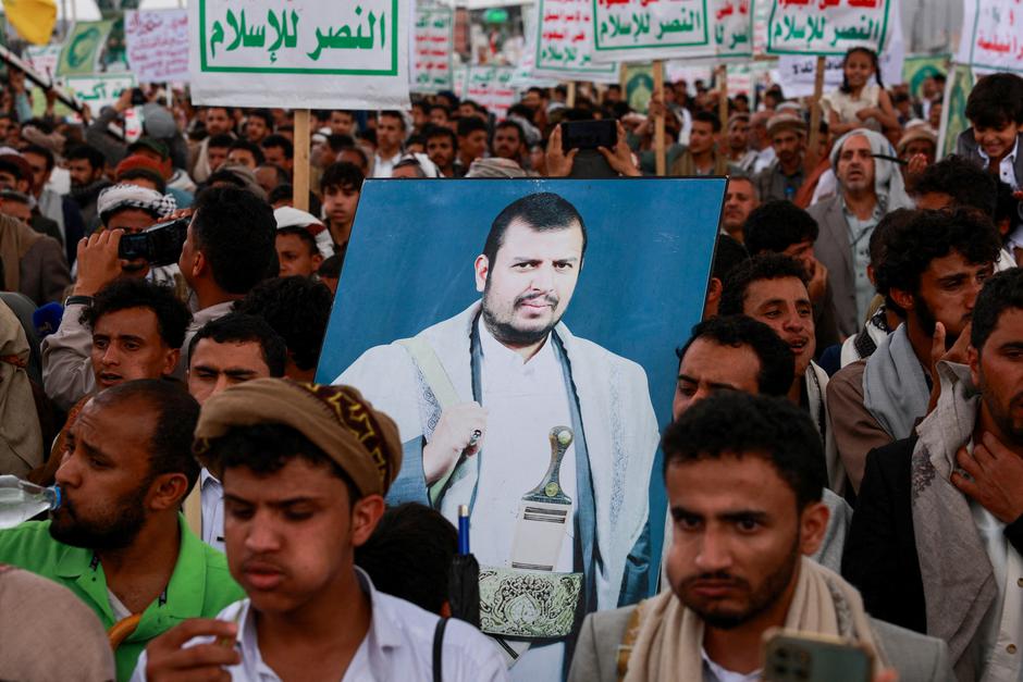 FILE PHOTO: Houthi supporters hold anti-Saudi rally amid escalation with the kingdom | Author: Khaled Abdullah