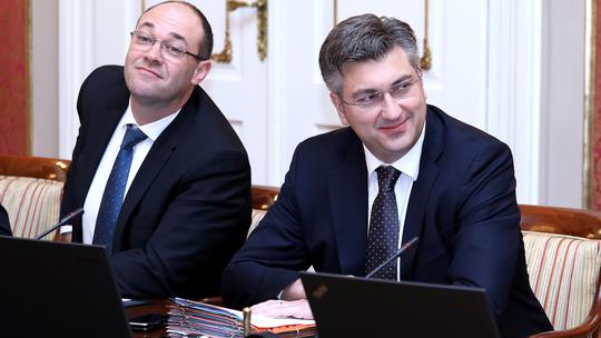 Davor Ivo Stier i Andrej Plenković