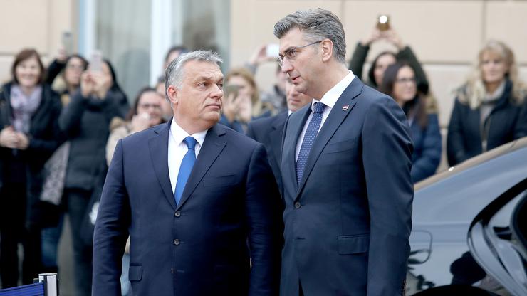 Viktor Orban i Andrej Plenković