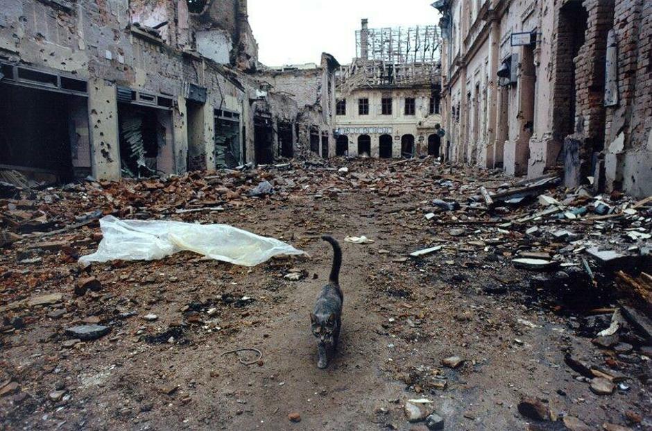 Vukovar tijekom Domovinskog rata | Author: Pinterest