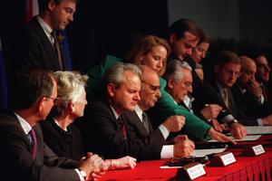 Potpisivanje sporazuma u Daytonu