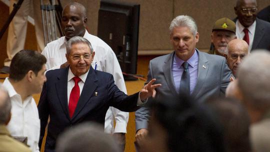 Raoul Castro i Miguel Diaz-Canel