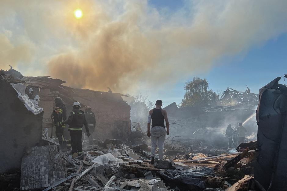 Aftermath of a Russian air strike in Kharkiv | Author: Volodymyr Pavlov