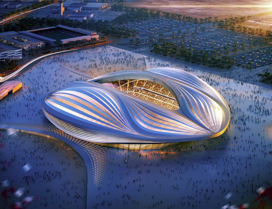 Al Wakrah stadium u Kataru | Author: Zaha Hadid Architects