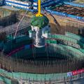 News Bilder des Tages CHANGJIANG, CHINA - AUGUST 10: Aerial view of the core module of China s Linglong One, the world s