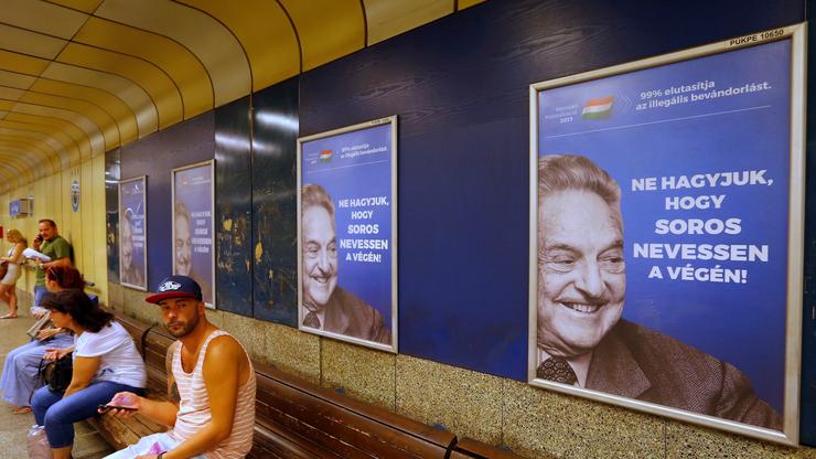Kampanja protiv Georgea Sorosa u Mađarskoj