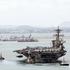US Navy's USS Abraham Lincoln nuclear powered aircraft carrier visits Thailand