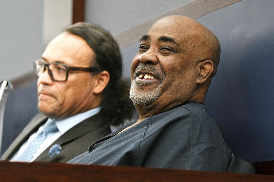Duane Davis appears in district court for a pretrial hearing, in Las Vegas | Author: SAM MORRIS/REUTERS