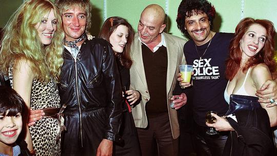 Rod Stewart i Carmine Appice 