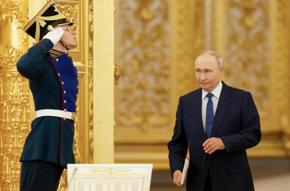 Russian President Putin attends a meeting in Moscow | Author: DMITRY ASTAKHOV/REUTERS
