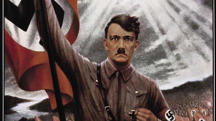 Hitler / Poster-Long Live Germany/ 1930s