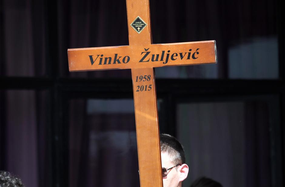 Pogreb Vinka Žuljevića Klice na Markovom polju | Author: Željko Lukunić (PIXSELL)