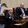 Israeli Prime Minister Netanyahu speaks at the plenum of the Knesset, in Jerusalem