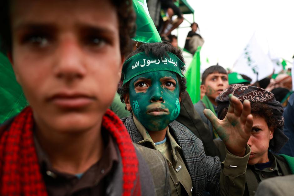 Houthi supporters mark Prophet Mohammad’s birthday in Sanaa | Author: Khaled Abdullah