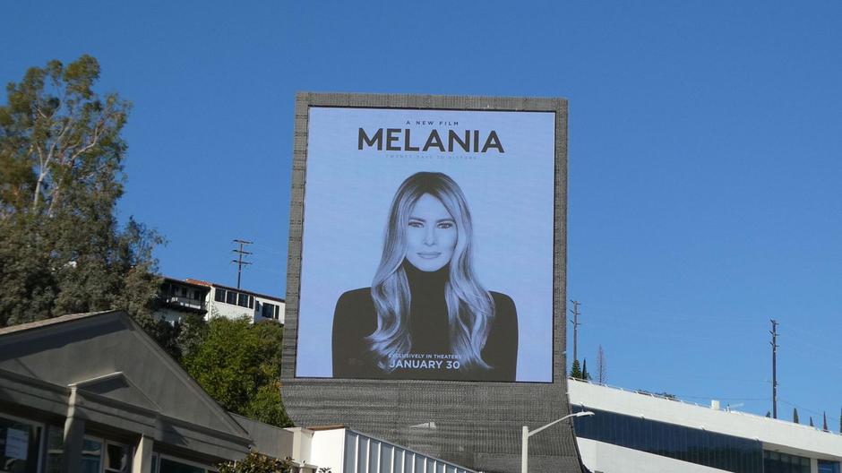 Los Angeles, California, USA 9th January 2026 Melania Trump Billboard on Sunset Blvd on January 9, 2026 in Los Angeles, California, USA. Photo by Barry King/Alamy Stock Photo | Author: 