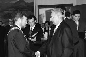 Vladimir Šeks i Franjo Tuđman 1995.
