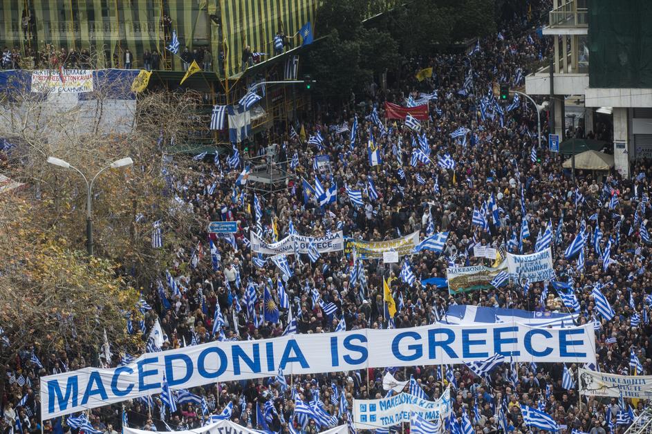 Prosvjedi u Grčkoj zbog Makedonije