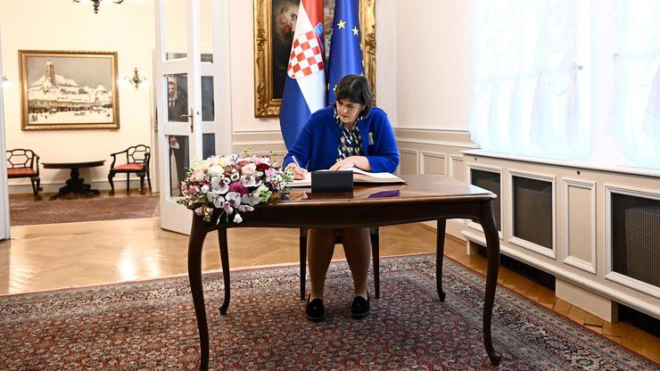 Zagreb: Andrej Plenković sastao se s glavnom europskom tužiteljicom Laurom Codrutom Kovesi