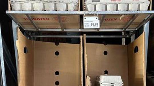 Egg Shortages, Mount Pleasant, Wisconsin, USA - 15 Mar 2025