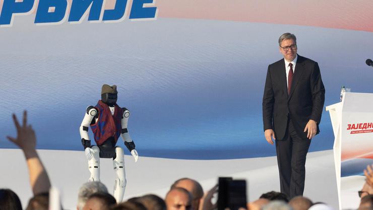 Serbia's ruling Serbian Progressive Party (SNS) major rally in Belgrade