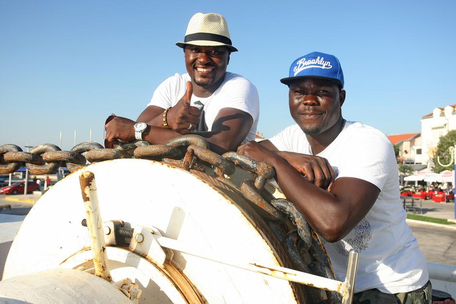 Mladići iz Afrike rade na tunolovcu u vlasništvu Ante Gotovine | Author: Dino Stanin (PIXSELL)