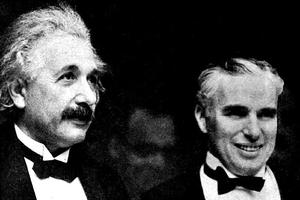 Albert Einstein i Charlie Chaplin