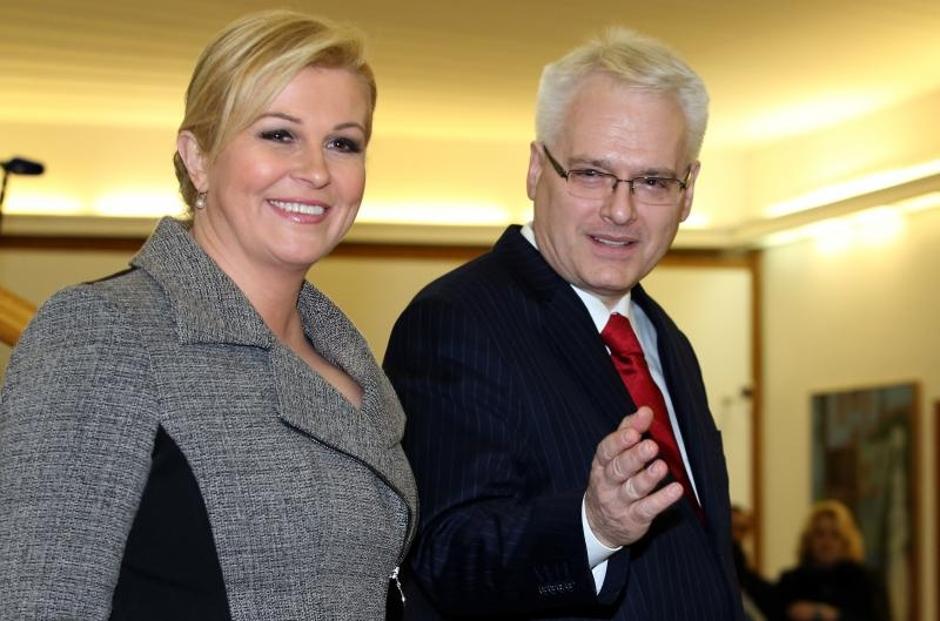 Kolinda Grabar Kitarović i Ivo Josipović | Author: Robert Anić (PIXSELL)