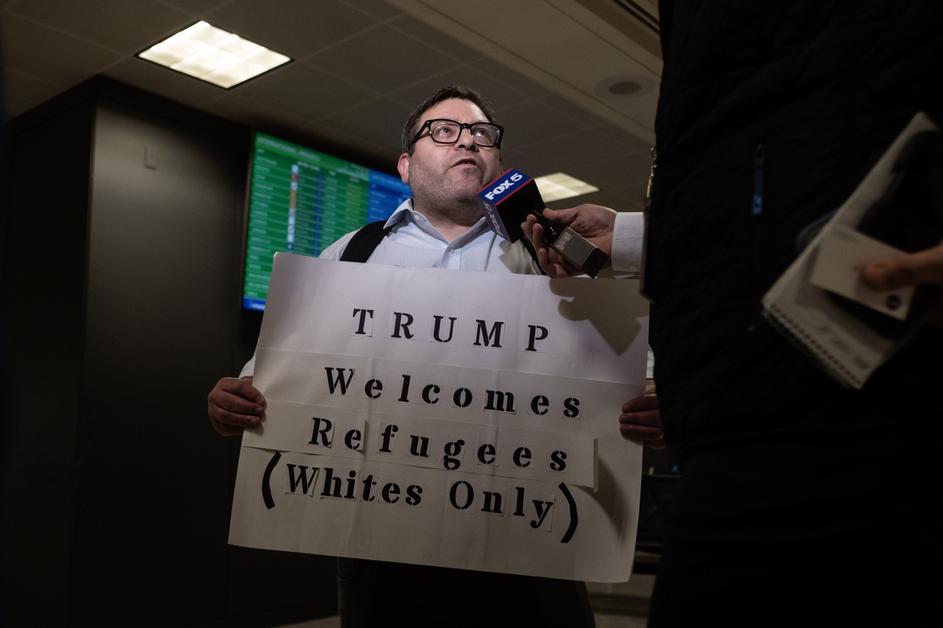 Afrikaner South African 'refugees' arrive in Washington, Dulles, United States - 12 May 2025