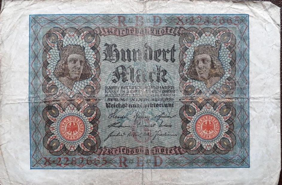 Papiermark - novac iz Weimarske republike