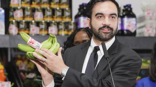 Zohran Mamdani Announces a 30 Percent Discount On Selected Items at the Five New Municipal Grocery Stores
