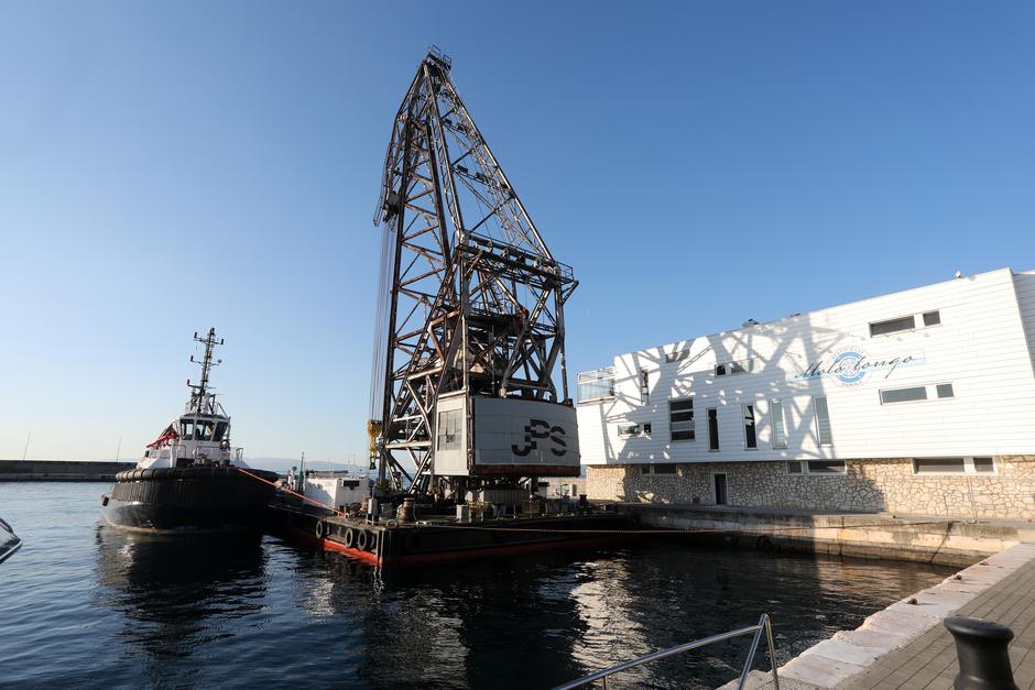 Rijeka: Počinje preuređenje luke i zgrade Terminala u luksuznu marinu u vlasništvu grupacije Lurssen | Author: Goran Kovacic/PIXSELL