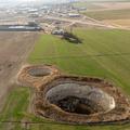 Hundreds of sinkholes in key Turkish agricultural city of Konya fuels concern among farmers
