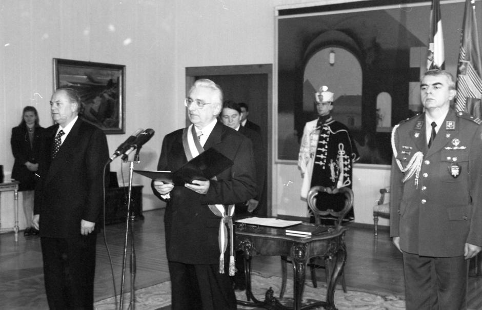 Zagreb: Predstavljanje šeste vlade Republike Hrvatske, 11. mj 1995. | Author: Josip Bistrovic/History/PIXSELL