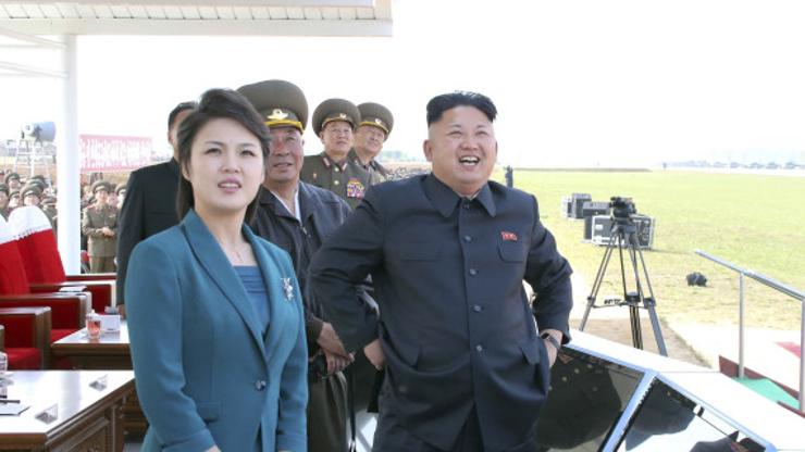 Kim Jong un i njegova žena