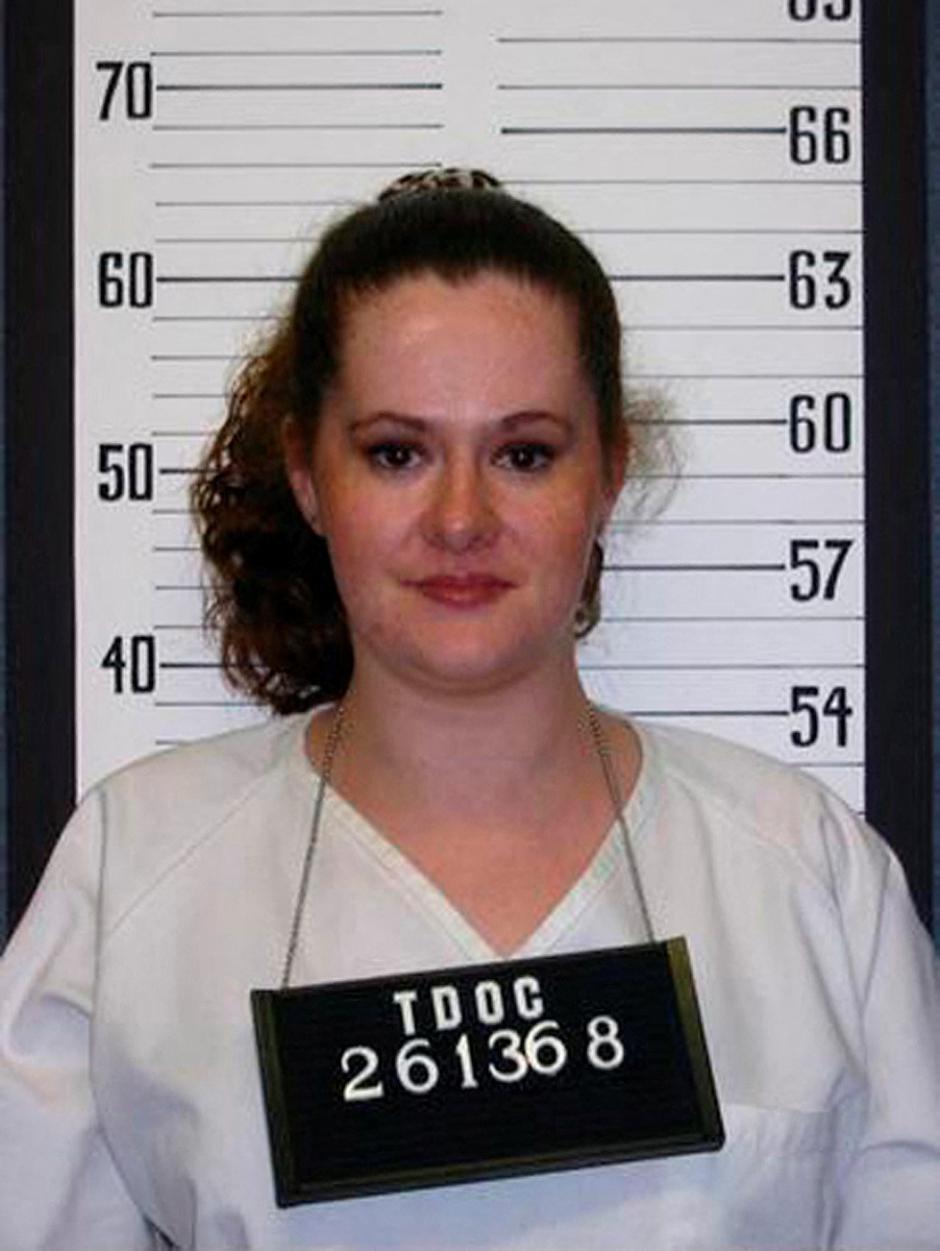 FILE PHOTO: Tennessee Department of Correction booking photograph of Christa Gail Pike, the only woman on Tennessee's Death Row | Author: Handout .