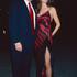 Donald Trump and Melania Knauss attend Tommy Mottola's MTV Video Music Awards after-party at Moomba in New York City on September 7, 2000.  Photo Credit: Henry McGee/MediaPunch