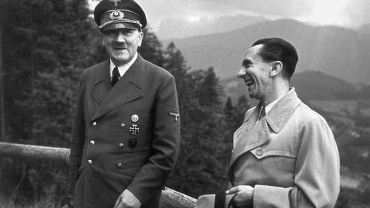 Joseph Goebbels i Hitler
