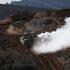 Israeli military vehicles manoeuvre along the Israel-Lebanon border as seen from northern Israel