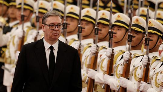 Serbian President Aleksandar Vucic visits China