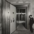 Anonymous, Access door with locking system, underground room of the Banque de France