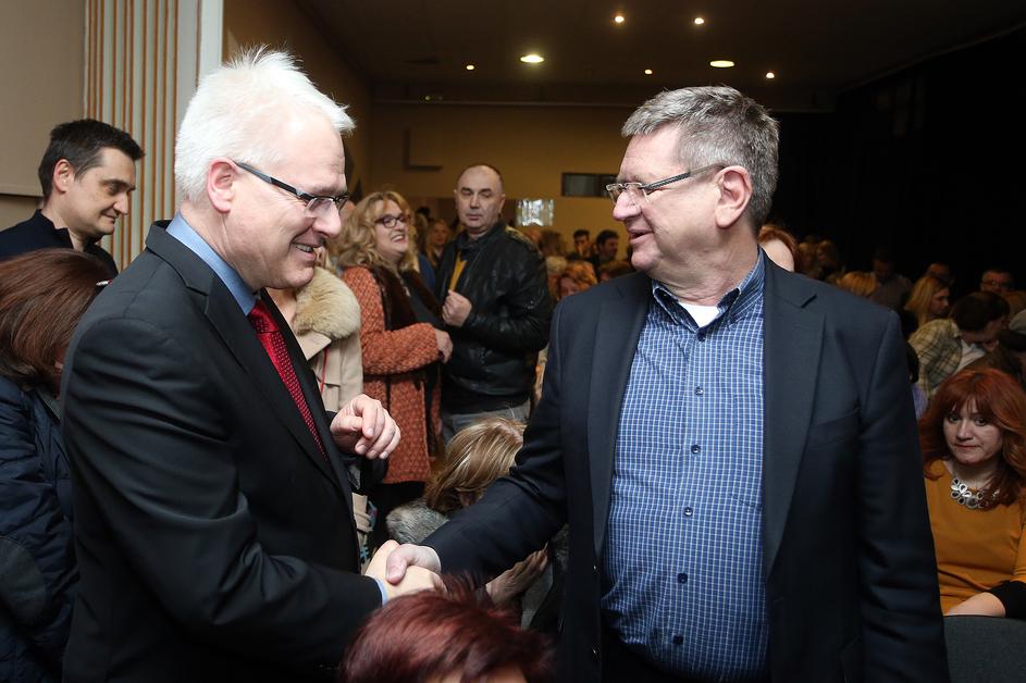 Ivo Josipović i Mirando Mrsić