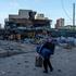 Aftermath of Russian missile and drone attack in Kyiv