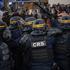 Paris Students and Police face to face
