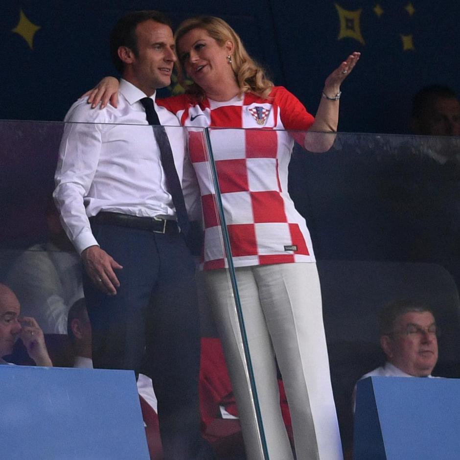 Kolinda Grabar Kitarović i Emmanuel Macron | Author: kremlin.ru