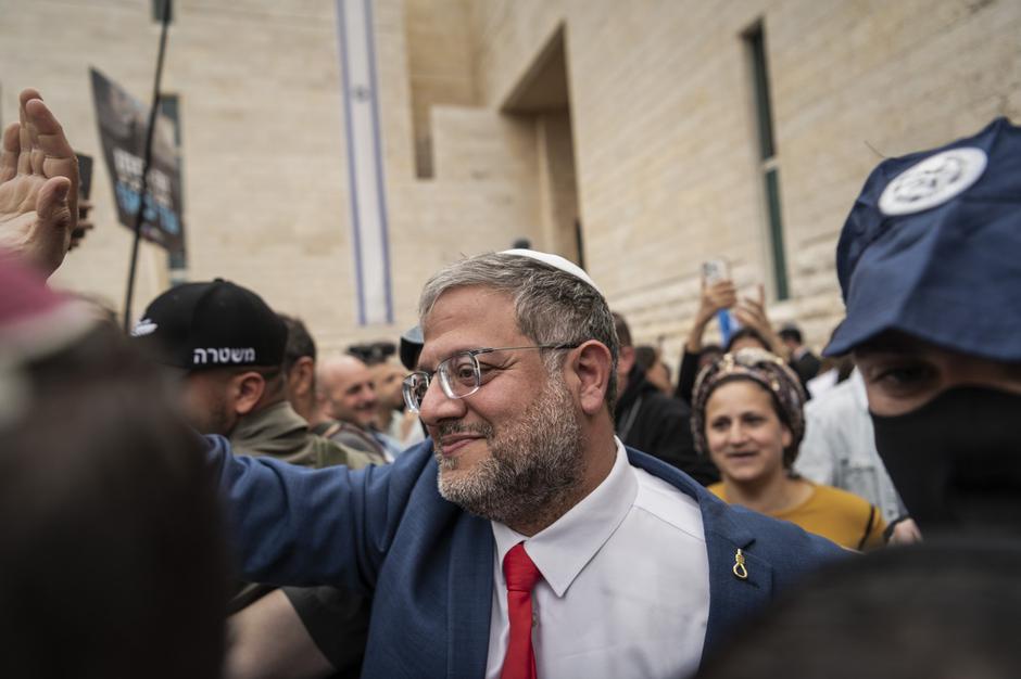 Demonstraion In Support Of Ben Gvir | Author: Profimedia